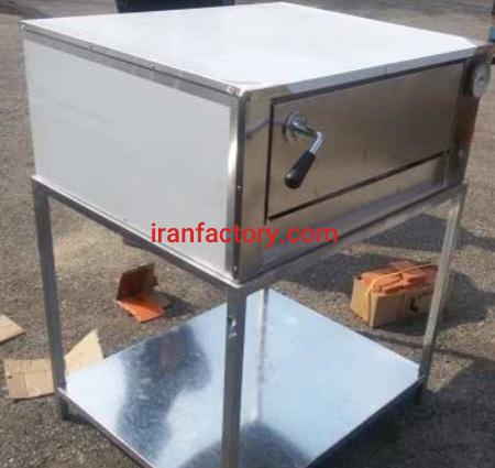 تولید دستگاه فر پیتزا شش بشقاب صندوقی شرکت استیل پخت در تهران0