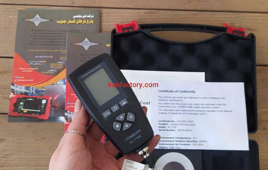 فروش دستگاه ضخامت سنج رنگ EC-770-XE در تهران2