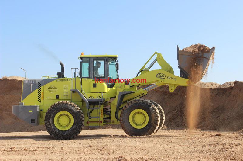 فروش لودرهای  شرکت سپاهان  ماشین رهیار3