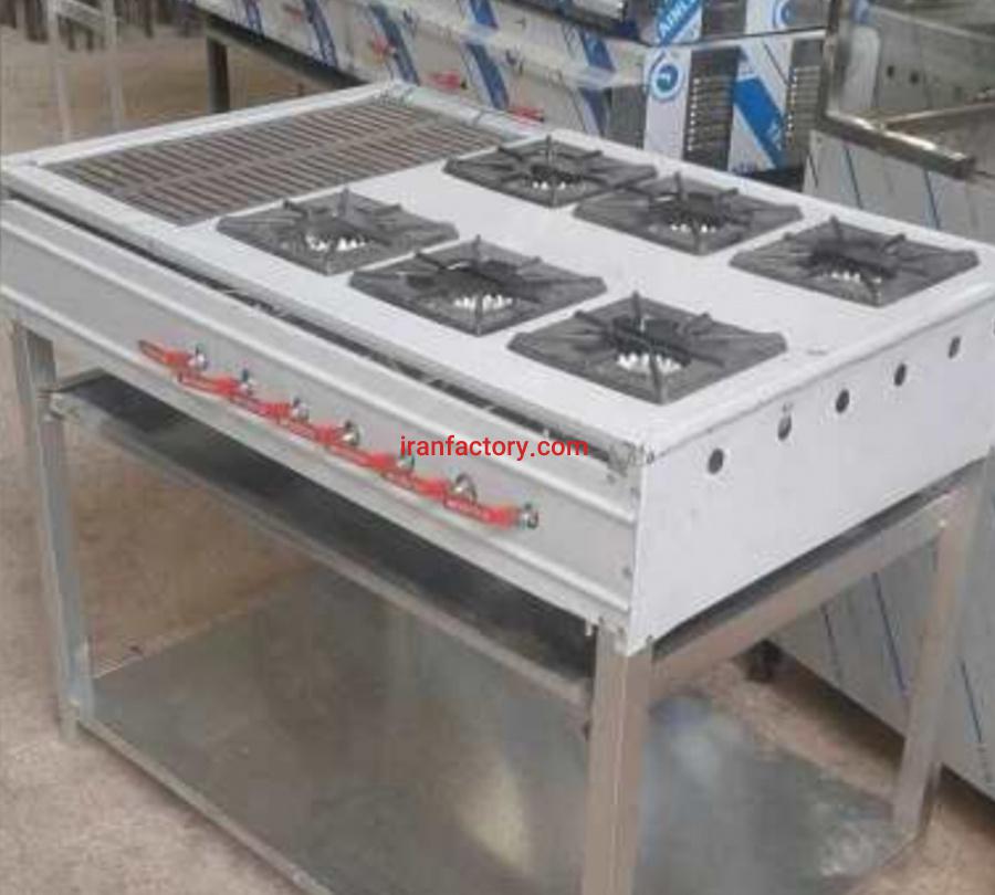 تولید اجاق کته پز ترکیبی شرکت استیل پخت در تهران0