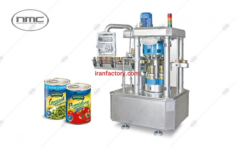 دستگاه دربند قوطی چهار هد اتوماتیک مدل    KPT 4h8700