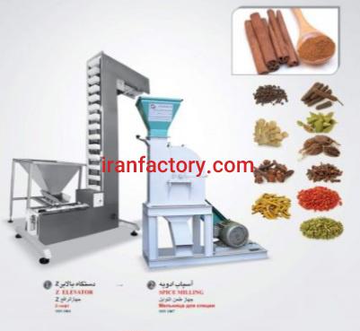 فروش دستگاه آسیاب ادویه جات SSN1007 شرکت صنعت سازان نام آور در کرج0