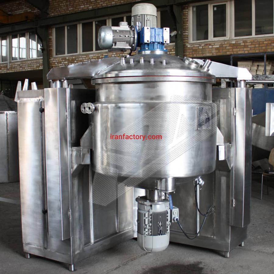 تولید انواع میکسر صنایع غذایی، دارویی، شیمیایی5