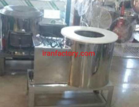 تولید دستگاه روغن گیر پیاز داغ ۷ کیلویی شرکت استیل پخت در تهران0