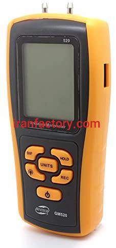 فروش مانومتر و فشارسنج دیجیتال بنتک BENETECH GM520 در تهران1
