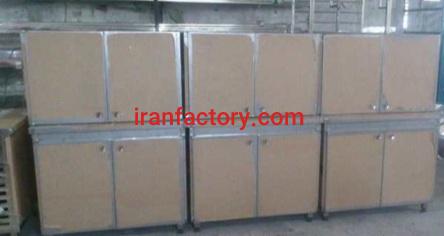 تولید کابینت زمینی استیل صنعتی شرکت استیل پخت در تهران0