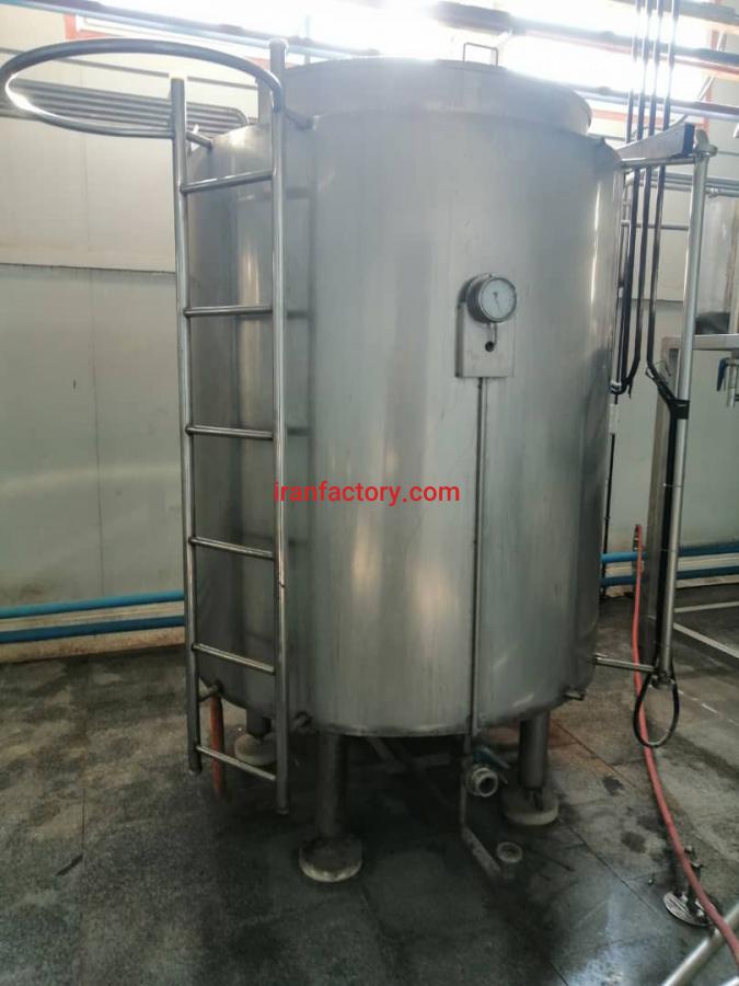 فروش مخزن استیل دست دوم0