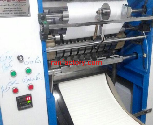 معاوضه یا فروش دستگاه تولید و بسته بندی دستمال کاغذی در تهران1