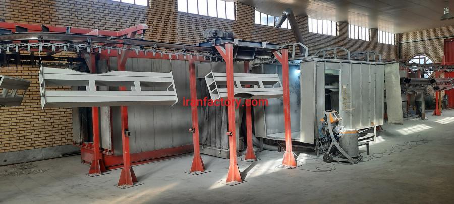 فروش خط کامل رنگ پودری الکترواستاتیک4