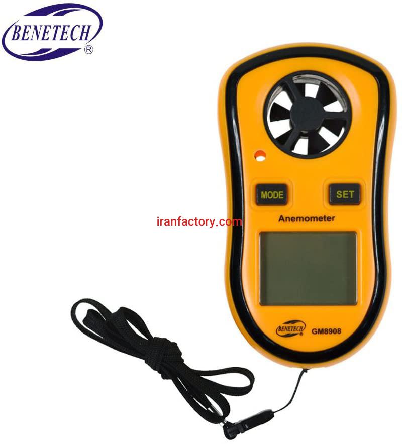 فروش بادسنج دیجیتال BENETECH GM8908 فلومتر در تهران0