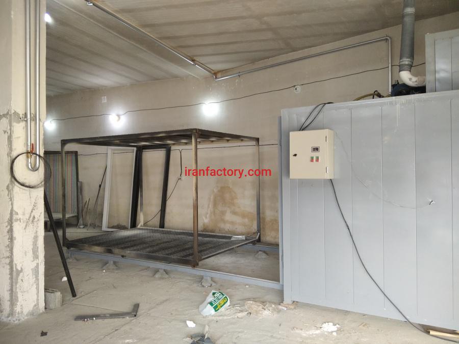خط کامل کوره رنگ الکترواستاتیک و جوشکاری0
