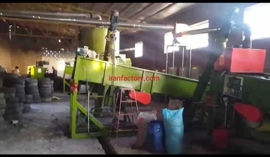 خط بازیافت لاستیک ، دستگاه تولید کفپوش گرانولی ، دستگاه تولید چسب مخصوص کفپوشهای گرانولی1