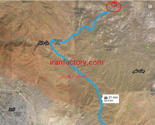 فروش 13200 متر کارخانه در جاده قدیم اهر3