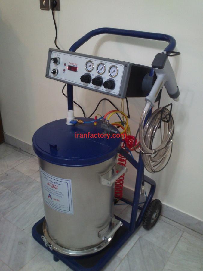 نمایندگی فروش دستگاه پاشش رنگ پودری آریان تک0