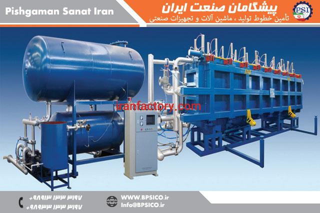 خط تولید بلوک فوم پلی استایرن پیشگامان صنعت0