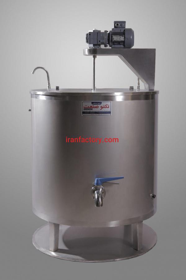 پاتیل پخت شیر در لیتراژمختلف تکنوصنعت1