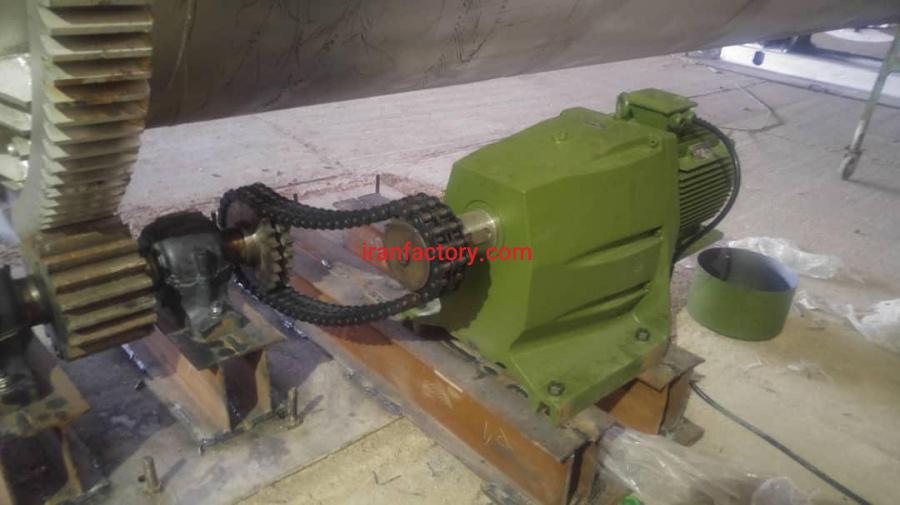 خط کامل تولید خوراک دام کارکرده (خشک کن دوار)2