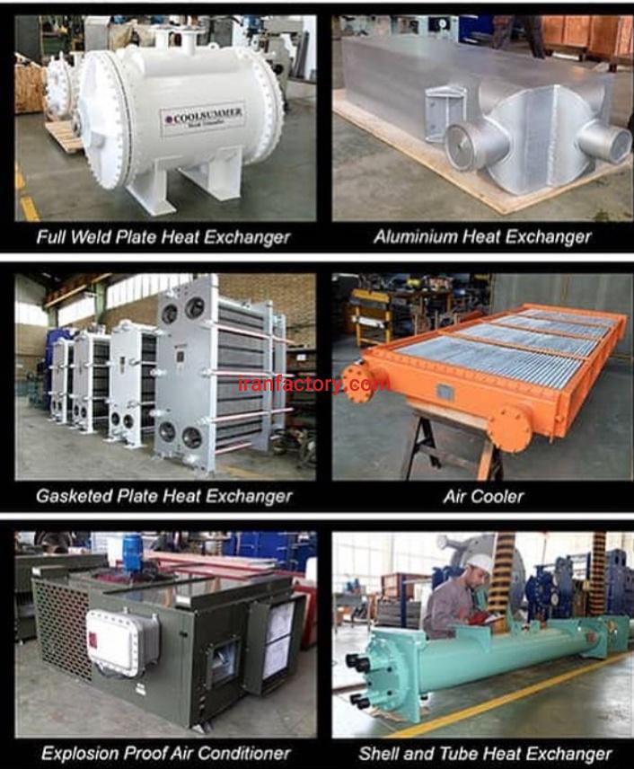 تولید مبدل حرارتی صفحه ای و تجهیزات HVAC0