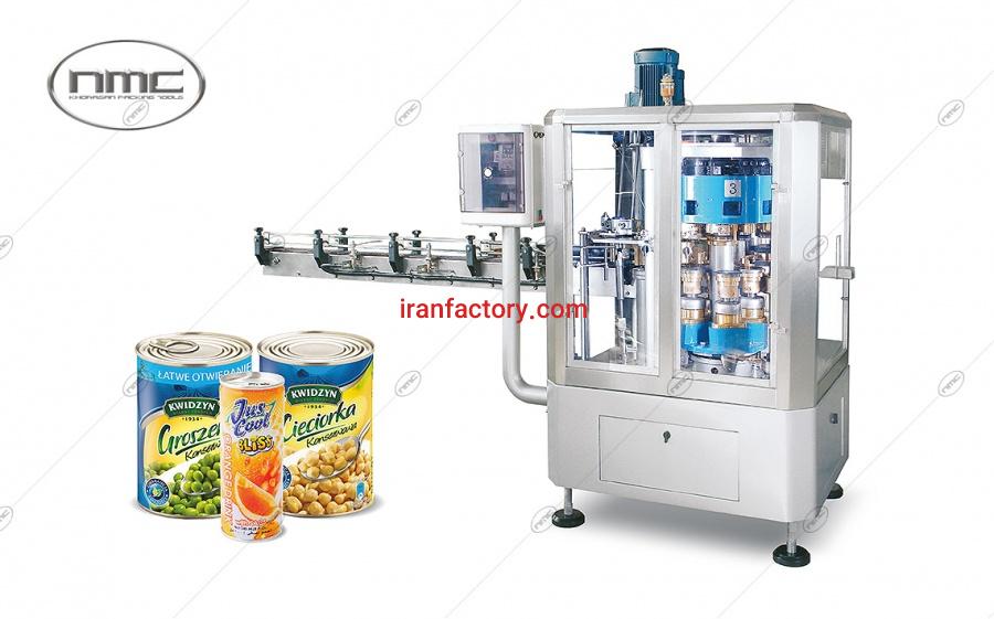 دستگاه دربند قوطی چهار هد اتوماتیک مدل    KPT 4h8700