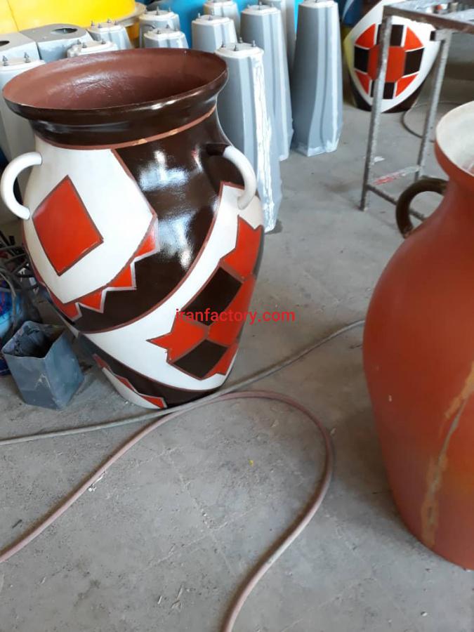 گلدان خمره ای فایبرگلاس زرین کار0