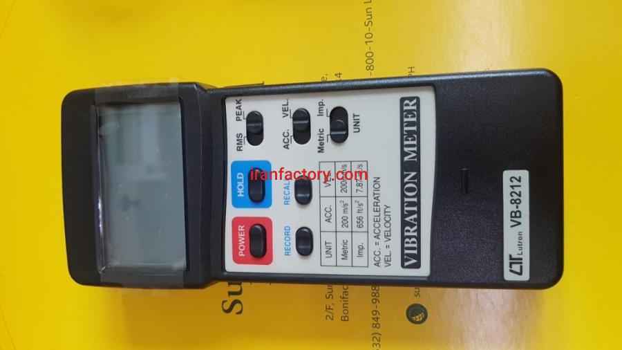 فروش لرزش سنج VB8212 لوترون در تهران3