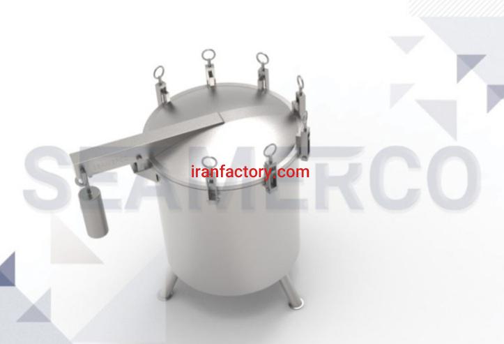 تولید دستگاه اتوکلاو عمودی پخت شرکت صنعتی سیمرکو در تهران0