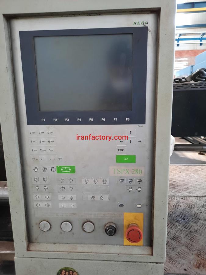 فروش دستگاه تزریق پلاستیک 280 تن TSP1
