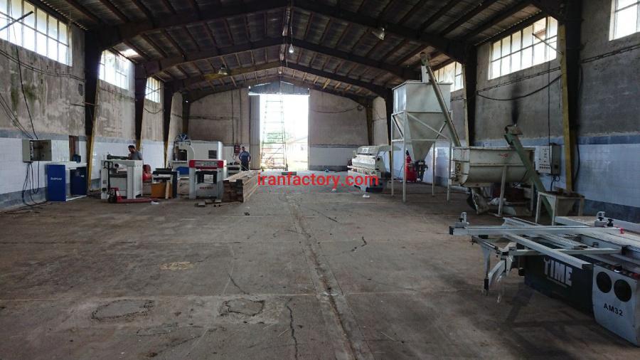 میکسر افقی ۵۰۰ کیلو و مخزن ۲تن و کیسه گیر1