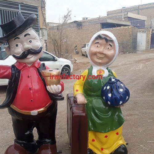 ساخت مجسمه های حجیم فایبرگلاس4