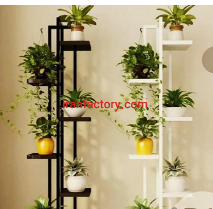 ساخت و تولید شلف گلدانی؛چهارپایه فلزی0