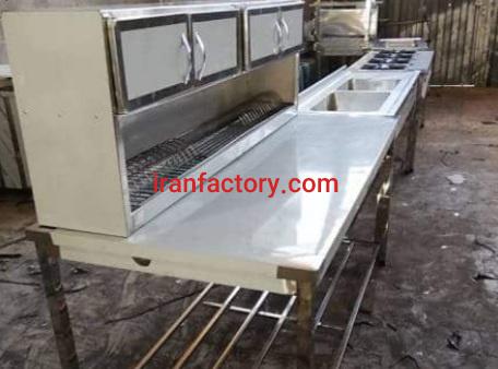 تولید کابینت آبچکان استیل صنعتی شرکت استیل پخت در تهران0