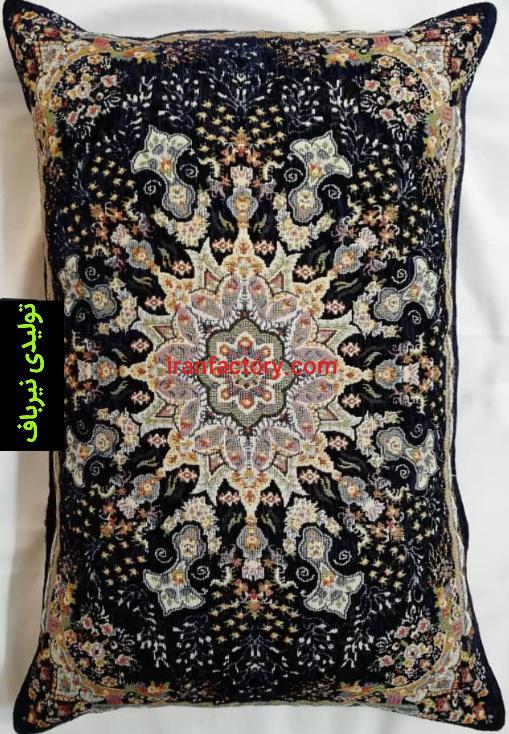 فروش روبالشتی قابی شانل طرح فرش2