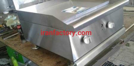 تولید دستگاه گریل روغنی رومیزی شرکت استیل پخت در تهران0