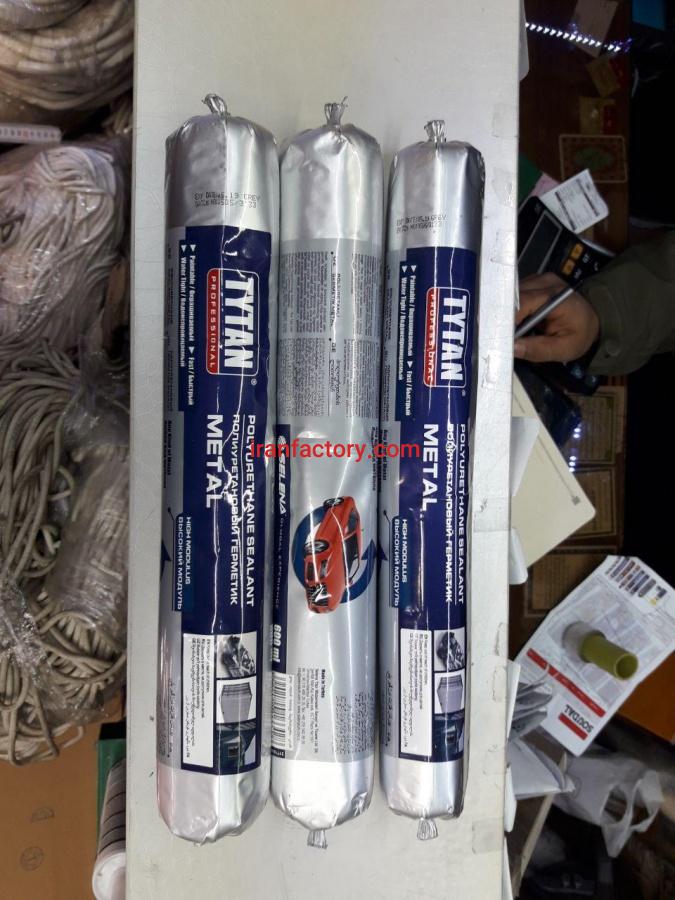 چسب پلی اورتان سوسیسی طوسی تایتان2