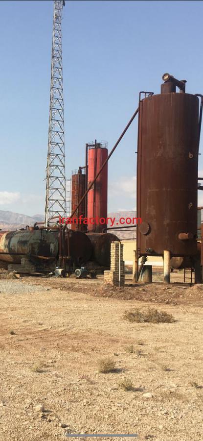فروش کارخانه قیر در شهرک صنعتی جنت اباد0