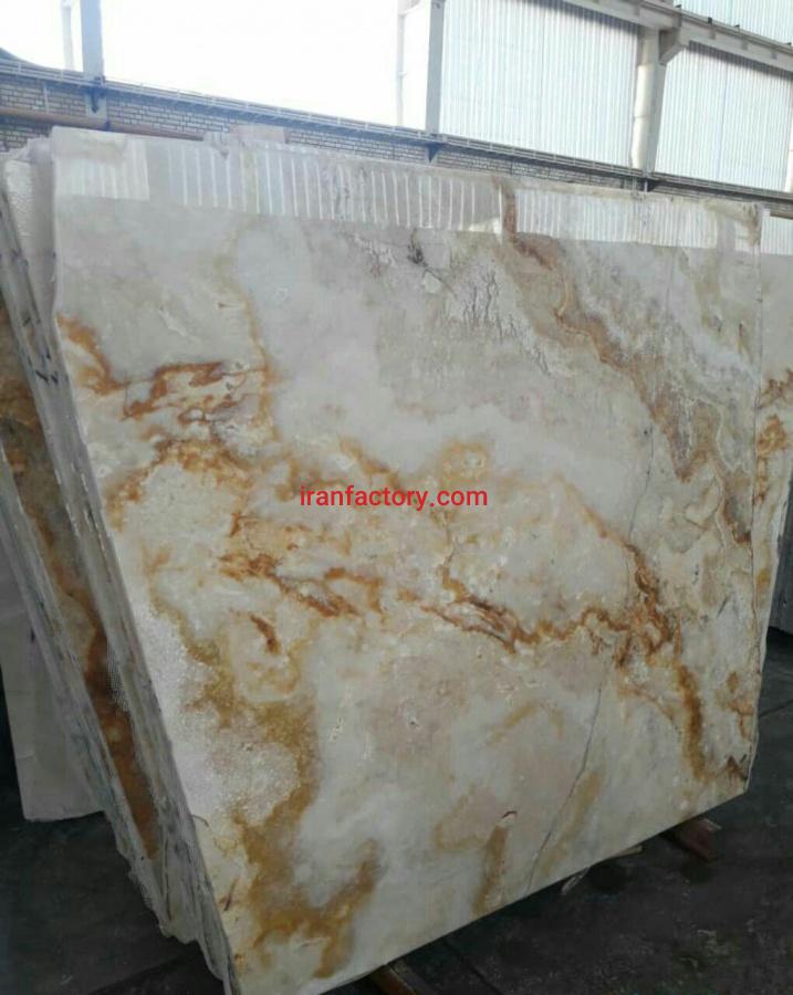 فروش اسلب مرمر سفید طلائی مجلل0