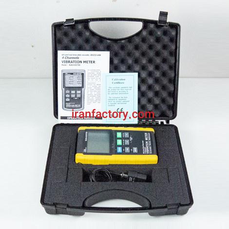 فروش لرزش سنج 4 کاناله دارای کارت حافظه لوترون BVB8207SD در تهران1