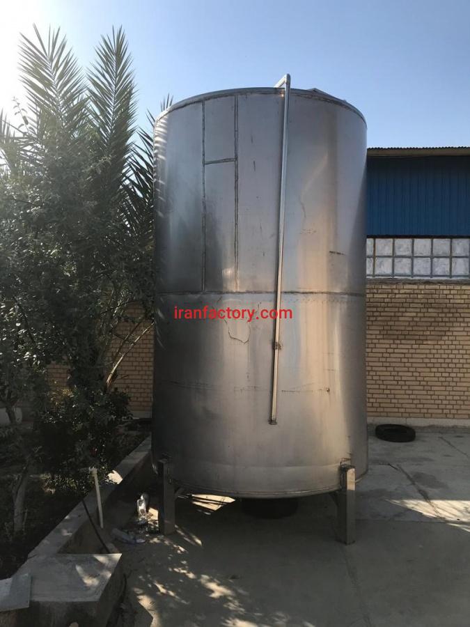 قیمت مخزن استیل دست دوم0