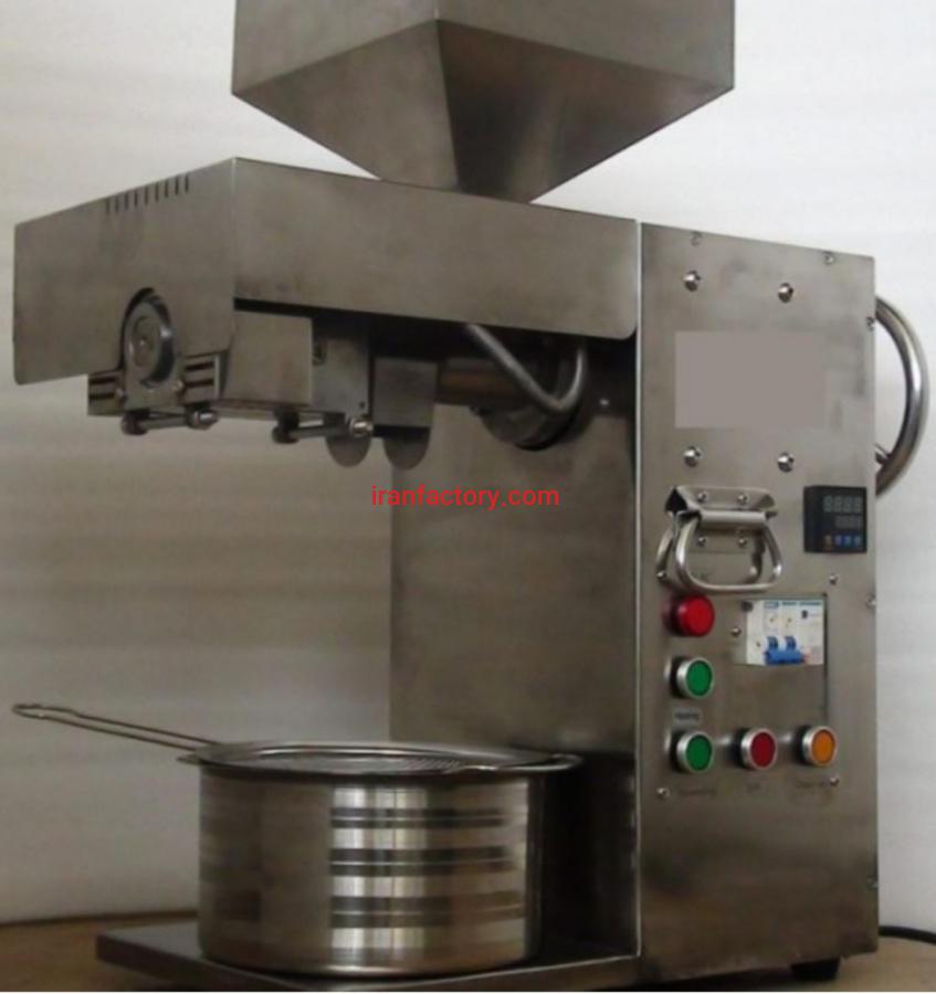 فروش دستگاه روغن گیری پرس سرد کارگاهی در اصفهان0