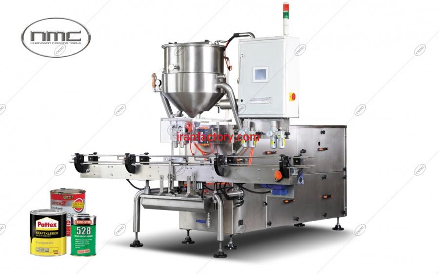 دستگاه پرکن 2 نازله روغن اتوماتیک    مدل  KPT 4016 MP C0