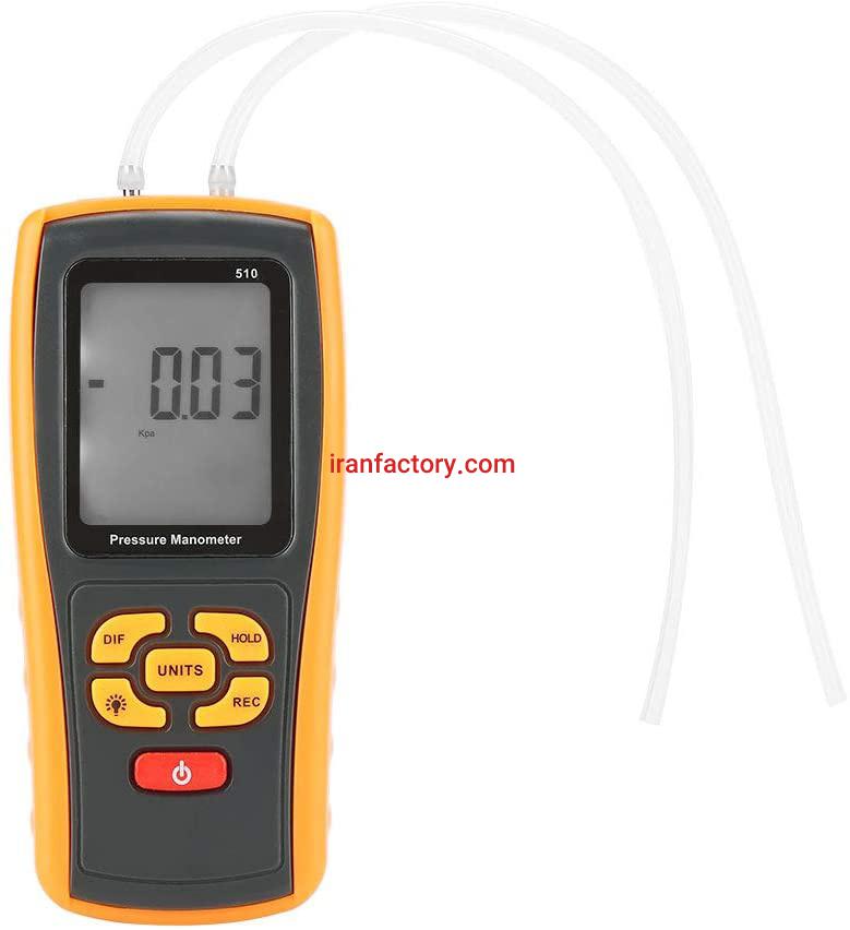 فروش فشارسنج تفاضلی دیجیتال بنتک BENETECH GM510 در تهران0
