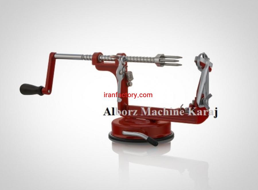 تولید دستگاه پوست گیر میوه شرکت البرز ماشین کرج در کرج0