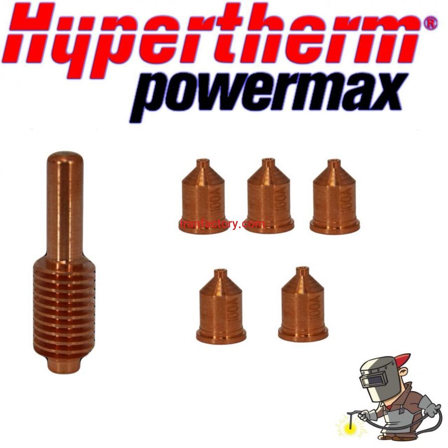 الکترود نازل هایپرترم_الکترود 220842_نازل220941_powermax8