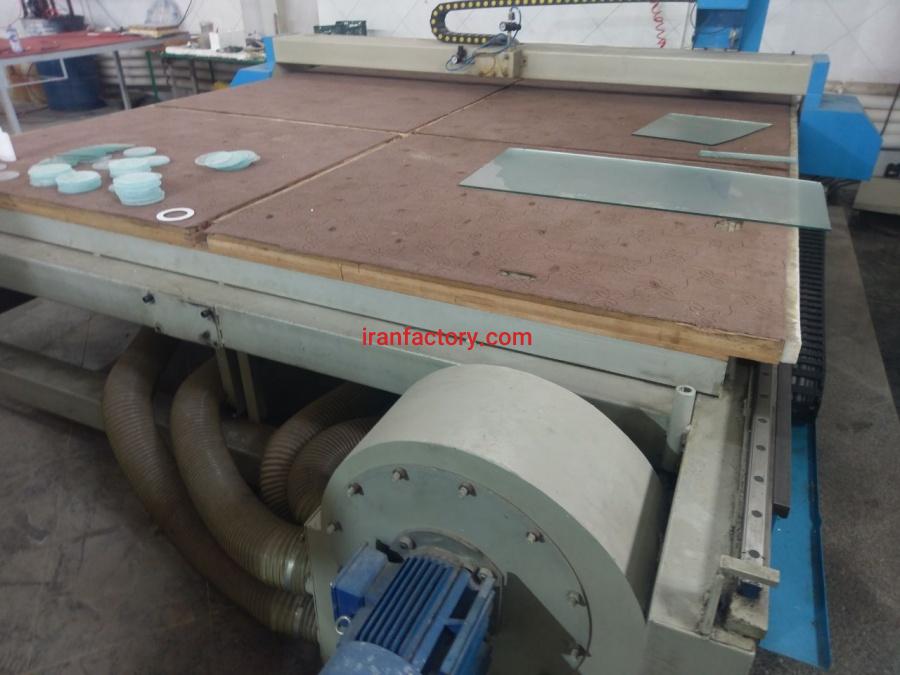 دستگاه سی ان سی برش شیشه1