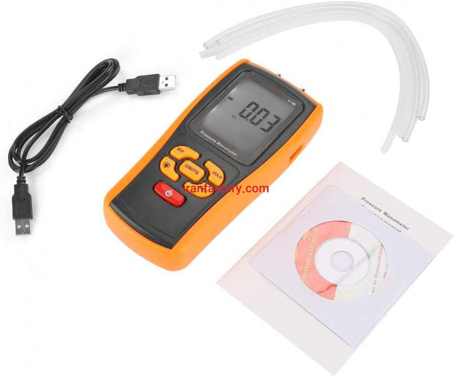فروش فشارسنج تفاضلی دیجیتال بنتک BENETECH GM510 در تهران1