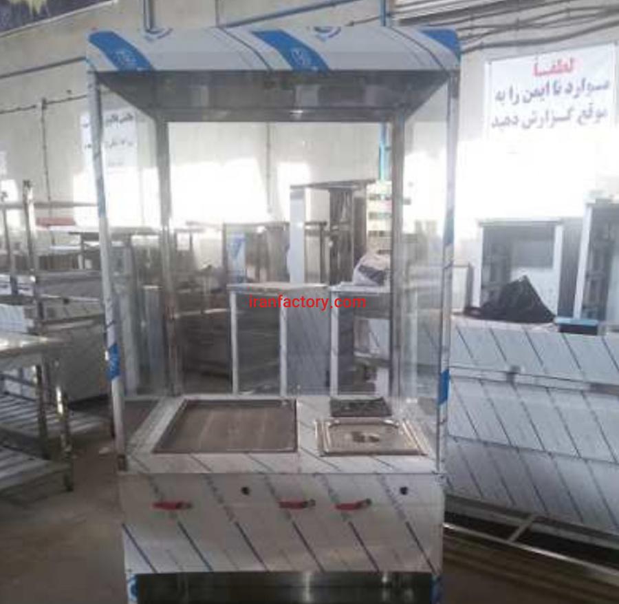 تولید دستگاه فر ساندویچی سه کاره شرکت استیل پخت در تهران0