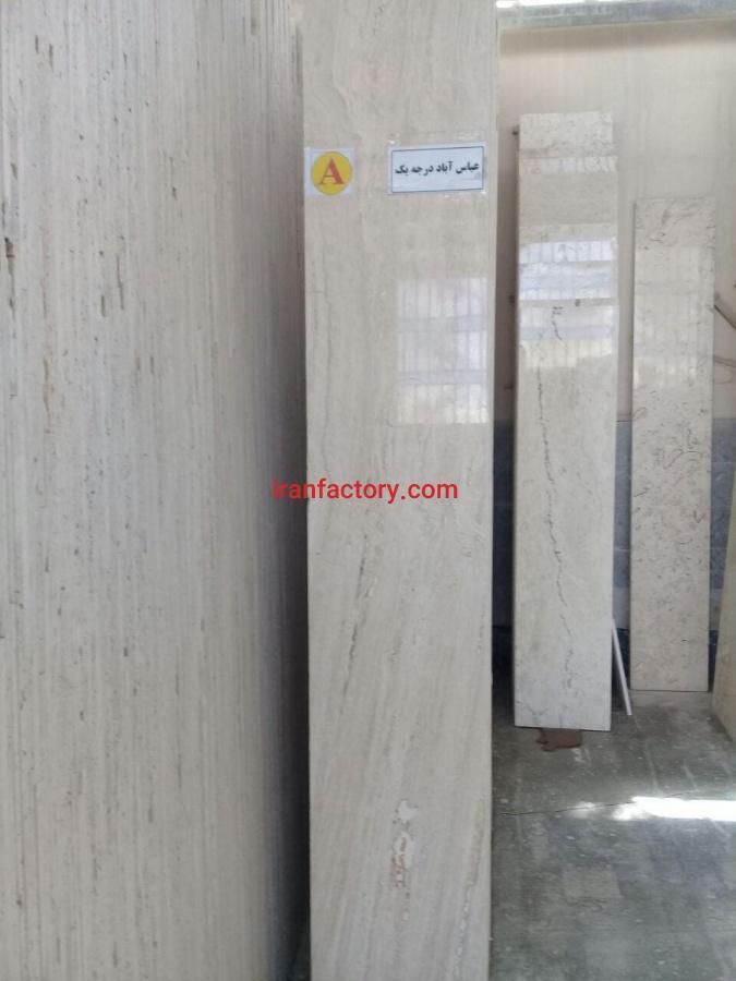 سنگ تراورتن عباس آباد درجه۱ A سنگبری نقشینه0