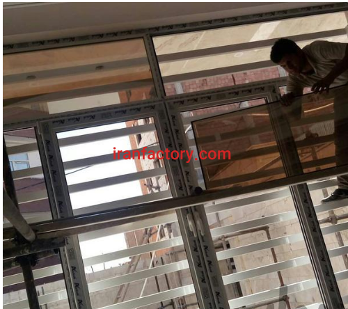 ساخت انواع درب و پنجره آلومینیومی دوجداره0