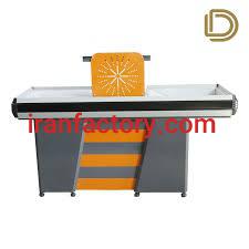 فروش میز چک اوت متحرک مدل پویا گروه صنعتی دی تهران0