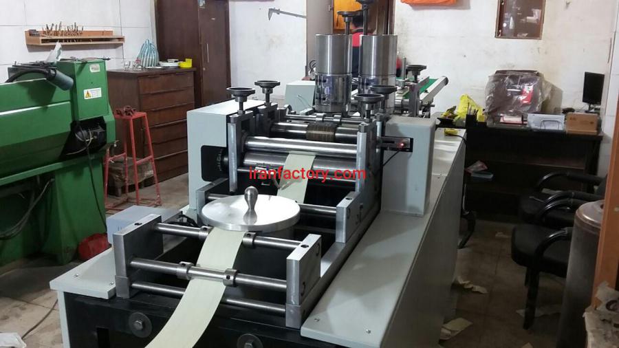 فروش دستگاه چین کن تولید فیلتر کاغذی شرکت صنعت گران سبز1